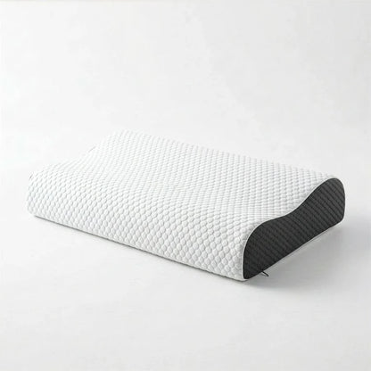 Memory Foam Solid Orthopaedic  Pillow White